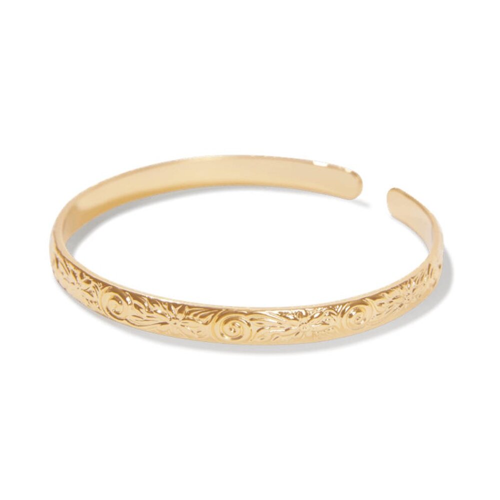 NWT  Our Spare Change Floral Cuff